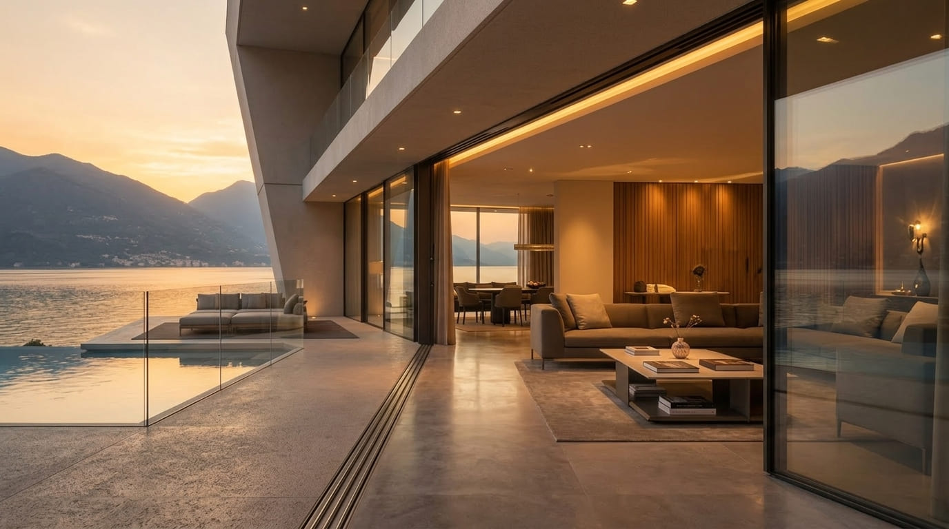 Modern architecture building